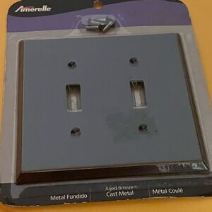 Amerelle  Ahed Bronze cast iron Metal wall plate